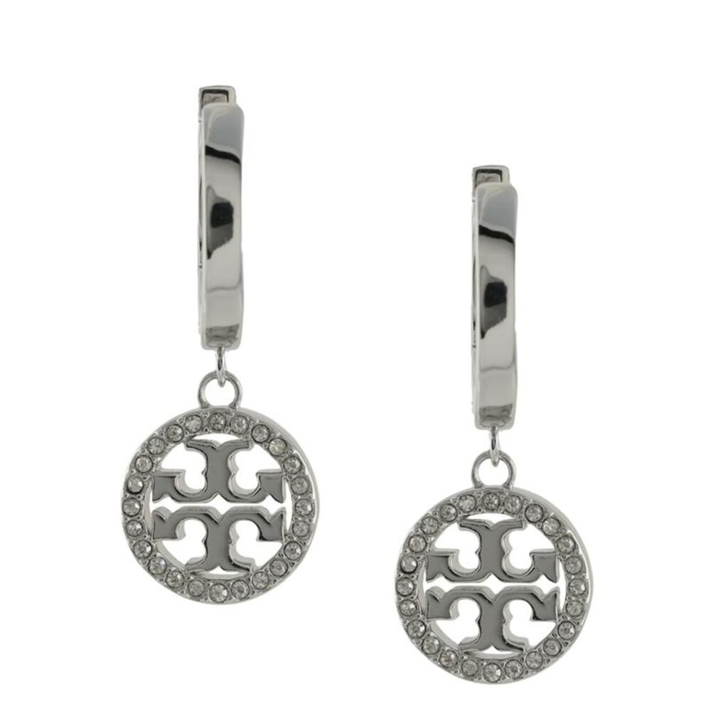 Tory Burch Silver Brass Women's Earrings